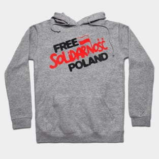 Free Solidarnosc Poland Hoodie